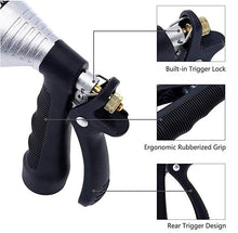 Load image into Gallery viewer, GREEN MOUNT Metal Garden Hose Nozzle with Adjustable Spray Patterns (Silver)
