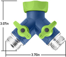 Load image into Gallery viewer, GREEN MOUNT Garden Hose Connector Tap Splitter (Two Way)