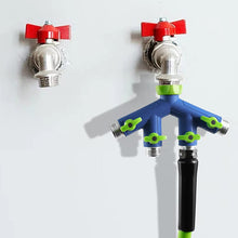 Load image into Gallery viewer, GREEN MOUNT Garden Hose Connector Tap Splitter (4 Way)