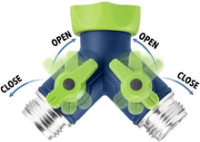 Load image into Gallery viewer, GREEN MOUNT Garden Hose Connector Tap Splitter (Two Way)