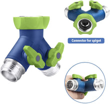 Load image into Gallery viewer, GREEN MOUNT Garden Hose Connector Tap Splitter (Two Way)
