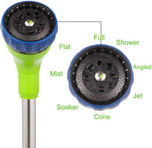 Load image into Gallery viewer, GREEN MOUNT 16 Inches Sprayer Wand with 8 Watering Patterns (Blue-Green)