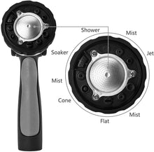 Load image into Gallery viewer, GREEN MOUNT New Patent High Pressure Fireman Style Garden Hose Nozzle (Silver)