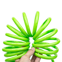 Load image into Gallery viewer, GREEN MOUNT Garden Coil Water Hose 50 ft with Spray Nozzle