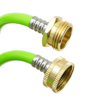 Load image into Gallery viewer, GREEN MOUNT Garden Coil Water Hose 50 ft with Spray Nozzle
