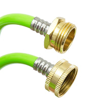 Load image into Gallery viewer, GREEN MOUNT Garden Coil Water Hose 50 ft with Spray Nozzle