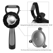 Load image into Gallery viewer, GREEN MOUNT New Patent High Pressure Fireman Style Garden Hose Nozzle (Silver)