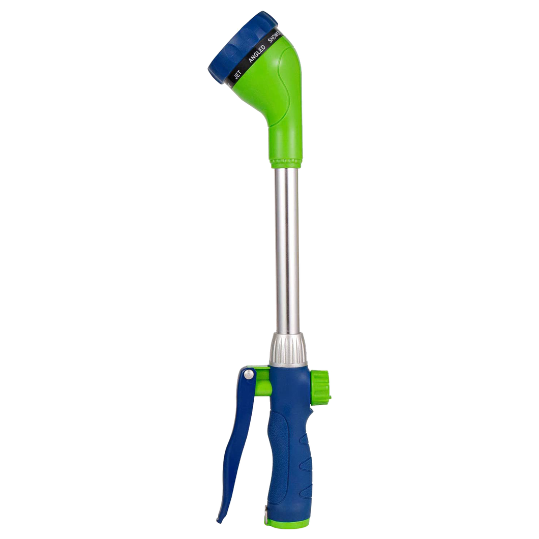 GREEN MOUNT 16 Inches Sprayer Wand with 8 Watering Patterns (Blue-Green)