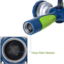 Load image into Gallery viewer, GREEN MOUNT New Patent High Pressure Fireman Style Garden Hose Nozzle (Blue-Green)
