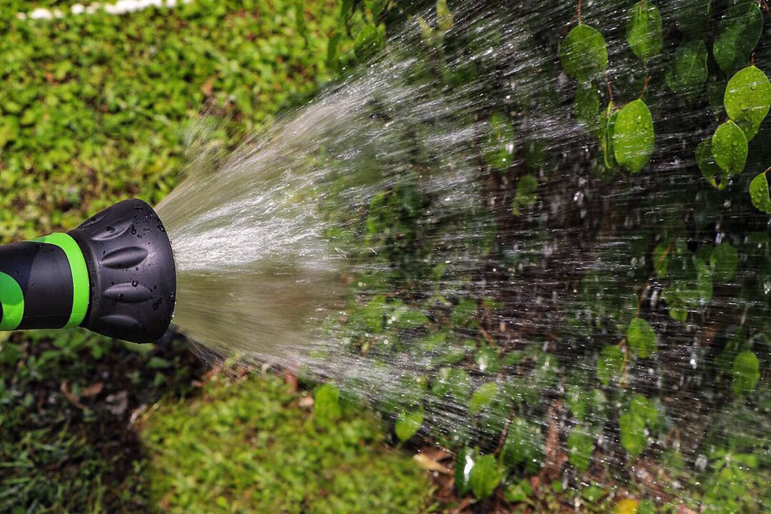 garden hose water sprayer GREEN MOUNT Fireman's Hose Heavy Duty Nozzle